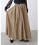カラーフレアスカート