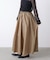 カラーフレアスカート