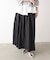 カラーフレアスカート