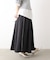 カラーフレアスカート