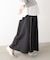 カラーフレアスカート