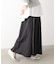 カラーフレアスカート