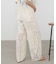 【サイズ展開あり/セットアップ対応】パッチワークレースパンツ
