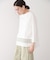 Ｗシルケットシアーラインプルオーバー