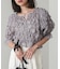 リトルフラワーシャーリングブラウス