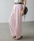 【サイズ展開あり】ツータックセンタープレススラックス
