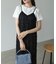 【Bab】【サイズ展開あり】フラワーレースキャミワンピース