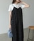 【Bab】【サイズ展開あり】フラワーレースキャミワンピース