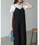 【Bab】【サイズ展開あり】フラワーレースキャミワンピース