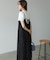 【Bab】【サイズ展開あり】フラワーレースキャミワンピース