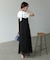【Bab】【サイズ展開あり】フラワーレースキャミワンピース