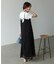 【Bab】【サイズ展開あり】フラワーレースキャミワンピース