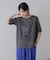 フラワーロゴプリントTee