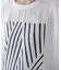 モノトーンゼブララインＴシャツ