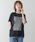 モノトーンゼブララインＴシャツ
