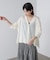 UVサラサラBOXシルエット前後差カーディガン