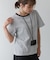 【Bab】ピンボーダーＴシャツ