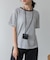 【Bab】ピンボーダーＴシャツ