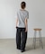 【Bab】ピンボーダーＴシャツ