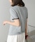【Bab】配色リンガーＴシャツ
