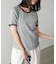 【Bab】配色リンガーＴシャツ