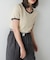 【Bab】配色リンガーＴシャツ
