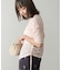 【Bab】シアーリボンヘムスリットトップス