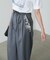 【Bab】コード刺しゅうカーブパンツ