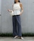 【CIEL'AIR】LINEN LIKE PANTS（ﾘﾈﾝﾗｲｸﾊﾟﾝﾂ）