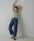 【CIEL'AIR】Denim curve pants（ﾃﾞﾆﾑｶｰﾌﾞﾊﾟﾝﾂ）
