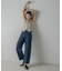 【CIEL'AIR】Denim curve pants（ﾃﾞﾆﾑｶｰﾌﾞﾊﾟﾝﾂ）