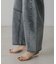 【CIEL'AIR】Denim curve pants（ﾃﾞﾆﾑｶｰﾌﾞﾊﾟﾝﾂ）