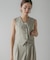 【CIEL'AIR】LINEN LIKE VEST (ﾘﾈﾝﾗｲｸﾍﾞｽﾄ）
