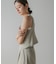 【CIEL'AIR】LINEN LIKE VEST (ﾘﾈﾝﾗｲｸﾍﾞｽﾄ）