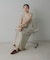 【CIEL'AIR】LINEN LIKE VEST (ﾘﾈﾝﾗｲｸﾍﾞｽﾄ）