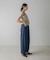 【CIEL'AIR】LINEN LIKE VEST (ﾘﾈﾝﾗｲｸﾍﾞｽﾄ）