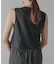 【CIEL'AIR】LINEN LIKE VEST (ﾘﾈﾝﾗｲｸﾍﾞｽﾄ）