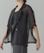 【CIEL'AIR】SHEER HALF JACKET（ｼｱｰﾊｰﾌｼﾞｬｹｯﾄ）