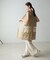【CIEL'AIR】LACE GILET(ﾚｰｽｼﾞﾚ）