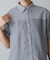 【CIEL'AIR】SHEER DOCKING SHIRT(ｼｱｰﾄﾞｯｷﾝｸﾞｼｬﾂ）