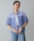【CIEL'AIR】SHEER DOCKING SHIRT(ｼｱｰﾄﾞｯｷﾝｸﾞｼｬﾂ）