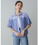 【CIEL'AIR】SHEER DOCKING SHIRT(ｼｱｰﾄﾞｯｷﾝｸﾞｼｬﾂ）