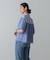 【CIEL'AIR】SHEER DOCKING SHIRT(ｼｱｰﾄﾞｯｷﾝｸﾞｼｬﾂ）