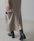 【CIEL'AIR】SIDE ZIP SKIRT