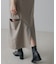 【CIEL'AIR】SIDE ZIP SKIRT