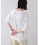 モノトーンフラワーＴシャツ