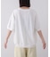 モノトーンフラワーＴシャツ