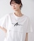 刺繍アンダーファスナーＴシャツ