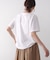 消耗加工綿天竺メタルロゴプリントTee