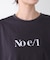 消耗加工綿天竺メタルロゴプリントTee